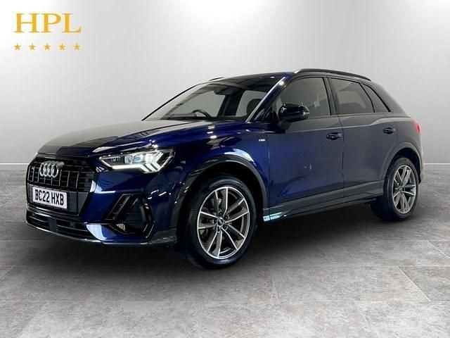Used Audi Q3 Black Edition 190 HP (139 kW) 2022 Blue SUV