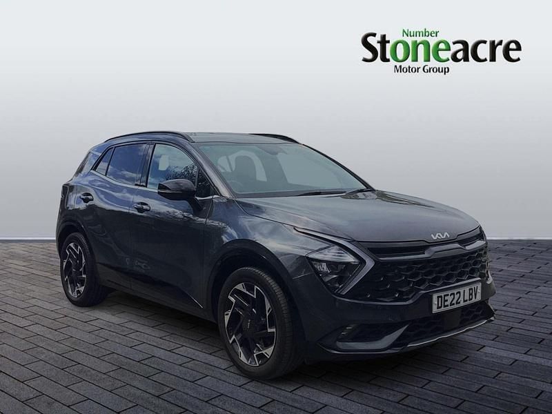Grey Used 2022 Kia Sportage GT-Line SUV | £20,489 (Fair price) - Image 1/2