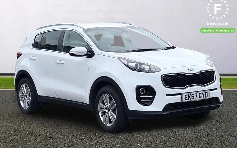 White Used 2017 Kia Sportage 2 SUV | £9,899 (Fair price) - Image 1/3