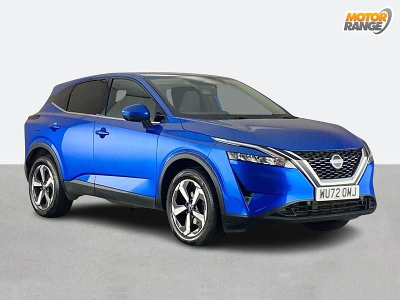 Blue Used 2022 Nissan Qashqai N-Connecta SUV | £18,595 (Fair price) - Image 1/4