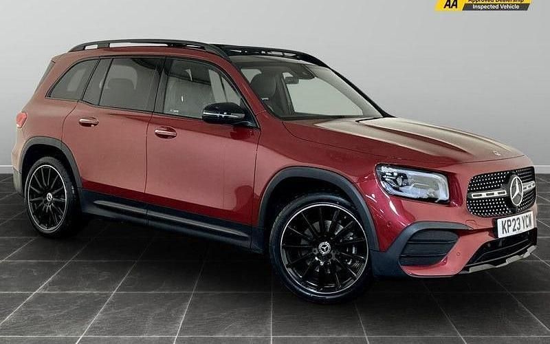 Red Used 2022 Mercedes GLB200 AMG Line Premium Plus SUV | £29,995 (Fair price) - Image 1/2