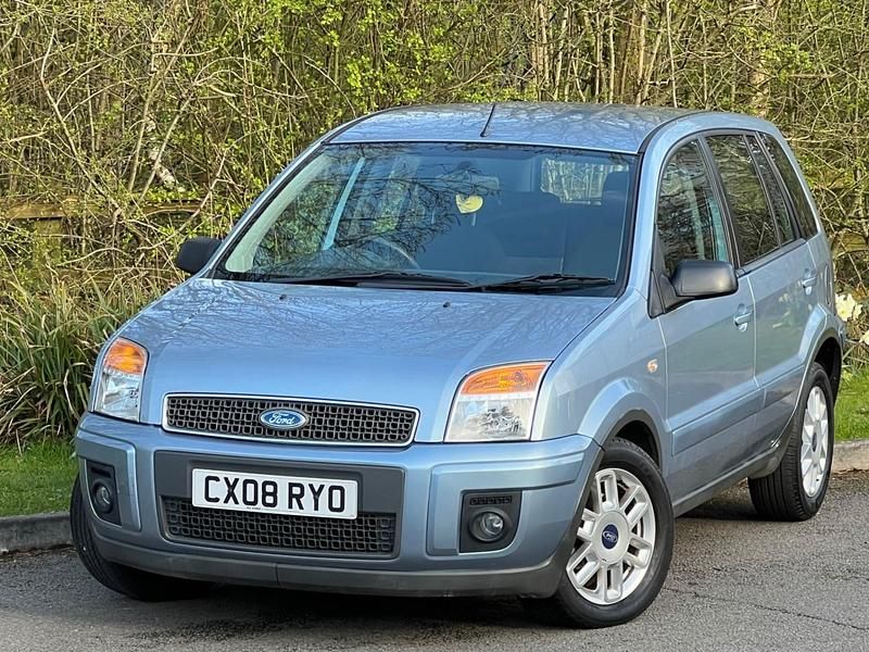 Used Ford Fusion Zetec 80 HP (58 kW) 2008 Blue Hatchback