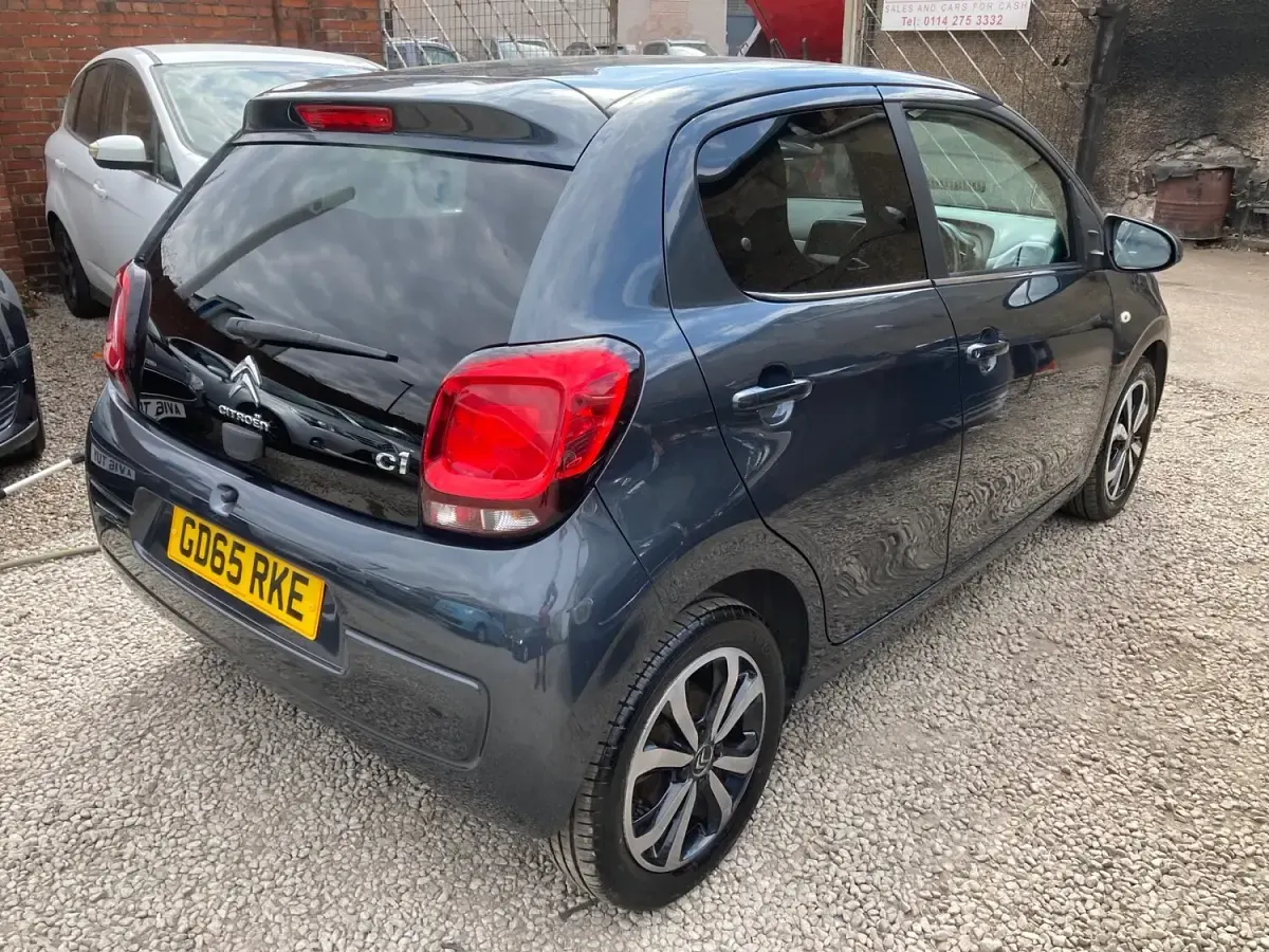 Used Citroën C1 Flair 68 HP (50 kW) 2015 Grey Hatchback