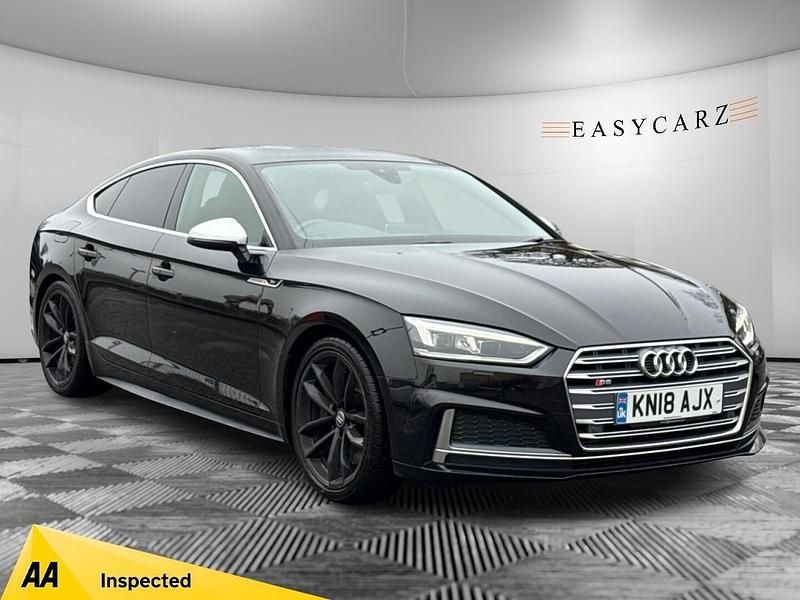 Black Used 2018 Audi S5 Sportback Hatchback | £19,595 (Fair price) - Image 1/3