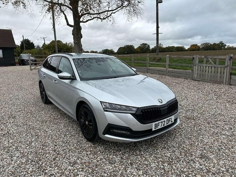 Silver Used 2022 Skoda Octavia SE Technology Estate | £13,163 (Super price) - Image 1/4