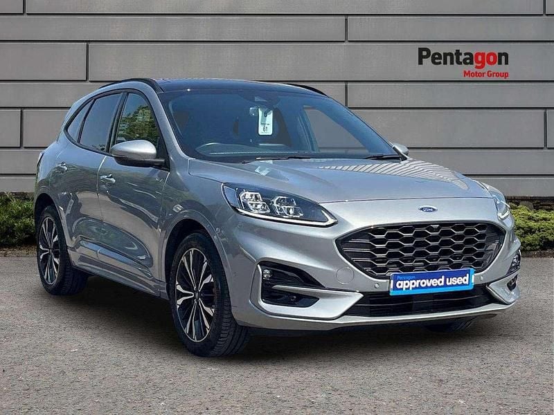 Silver Used 2024 Ford Kuga ST-Line X SUV | £24,495 (A bit pricey) - Image 1/4