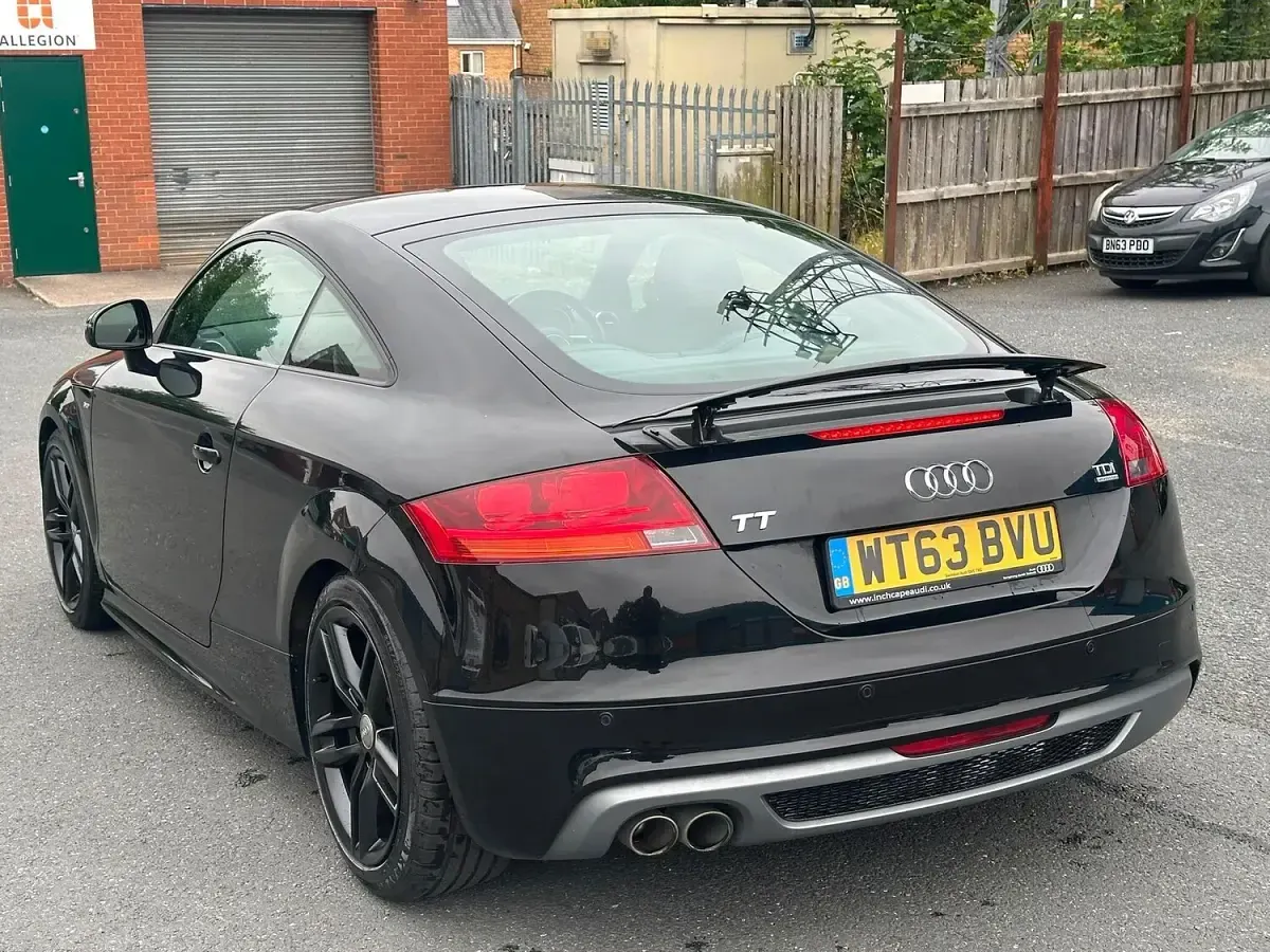 Used Audi TT S-Line 184 HP (135 kW) 2014 Black Coupe