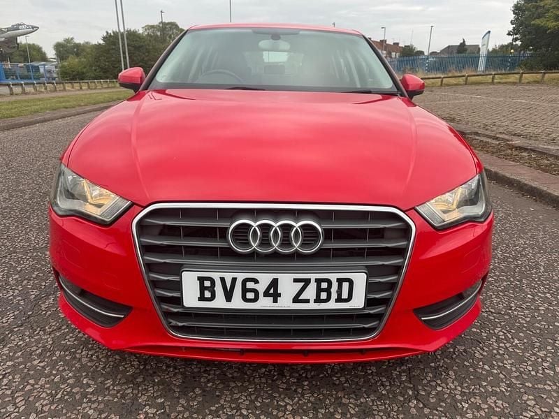 Red Used 2014 Audi A3 Sport Hatchback | £3,499 (Good price) - Image 1/4