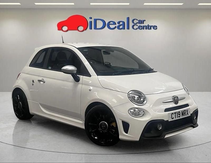 White Used 2019 Abarth 595 70th Anniversary Hatchback | £10,990 (Good price) - Image 1/4