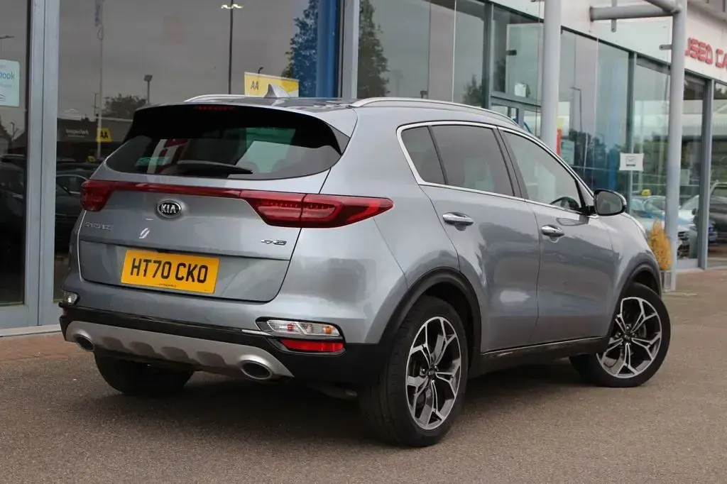 Used Kia Sportage GT-Line 134 HP (98 kW) 2021 Silver SUV