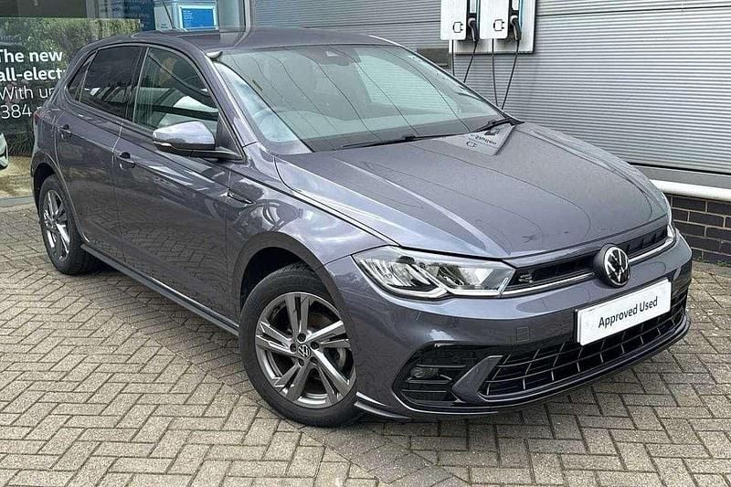 Grey Used 2022 VW Polo R-line Hatchback | £17,489 (Fair price) - Image 1/4