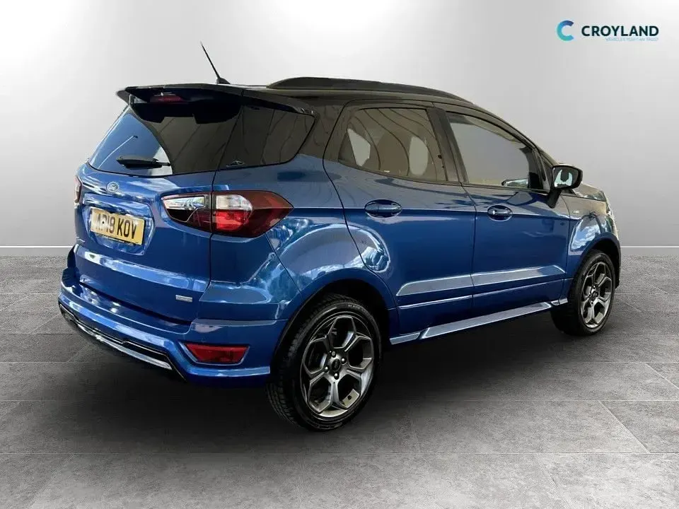 Used Ford Ecosport ST-Line 125 HP (91 kW) 2018 Blue SUV