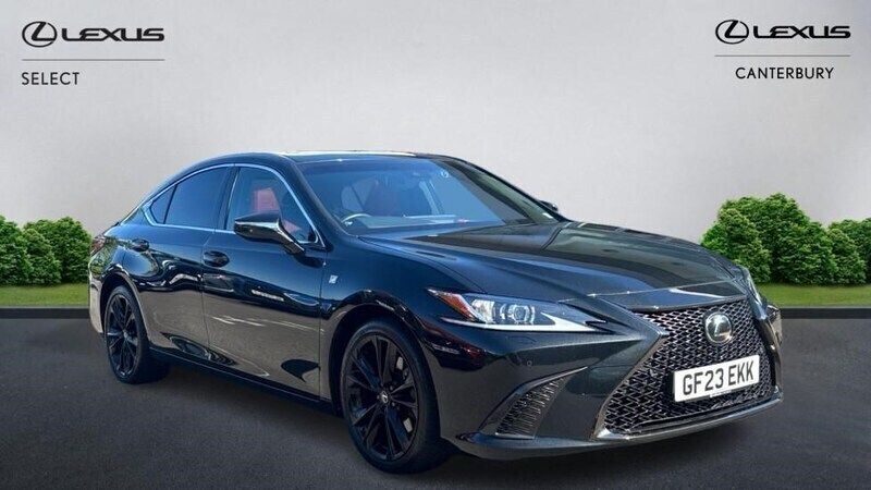 Black Used 2023 Lexus ES300H Sport Line Sedan | £29,995 (A bit pricey) - Image 1/4
