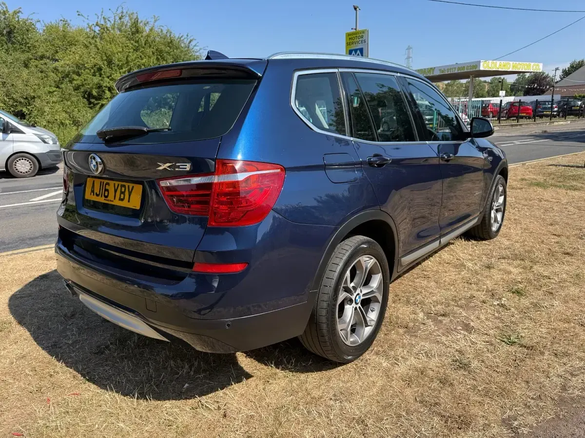Used BMW X3 xLine 258 HP (189 kW) 2016 Blue SUV