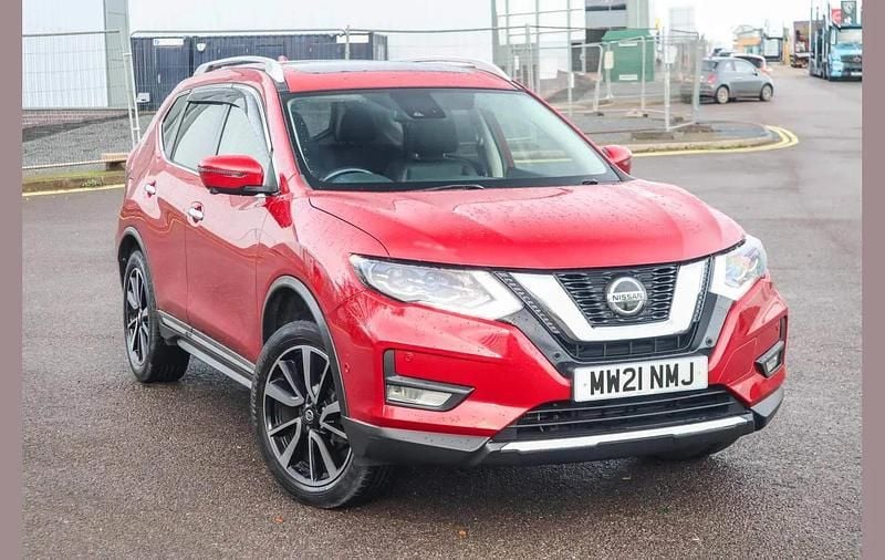 Red Used 2021 Nissan X-Trail Tekna SUV | £18,438 (Super price) - Image 1/4