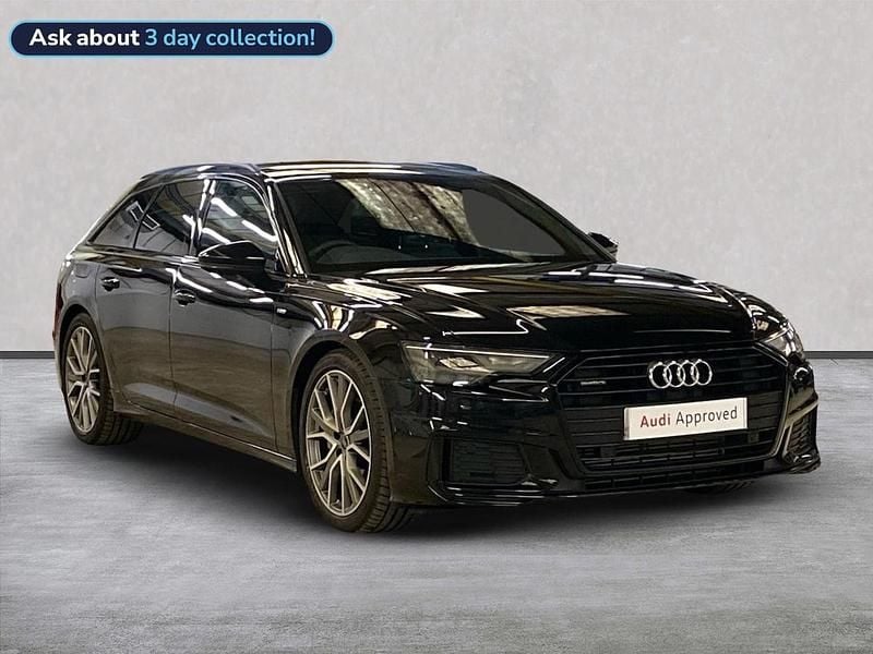 Black Used 2023 Audi A6 Advanced Estate | £37,754 - Image 1/4