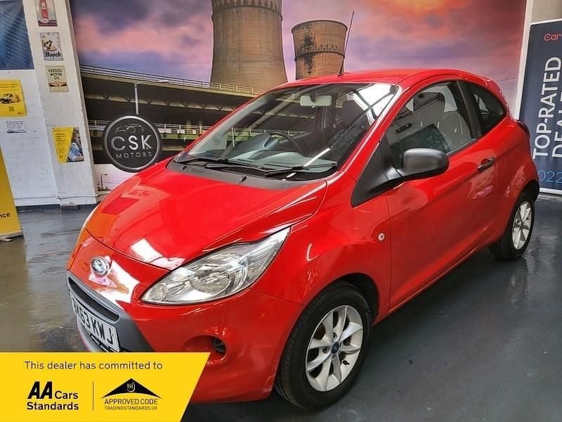 Used Ford Ka Studio 69 HP (50 kW) 2013 Red Hatchback