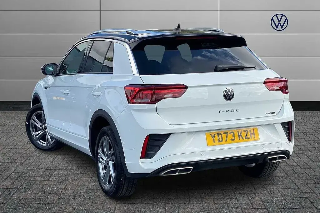 Used VW T-Roc R-line 190 HP (139 kW) 2023 White SUV