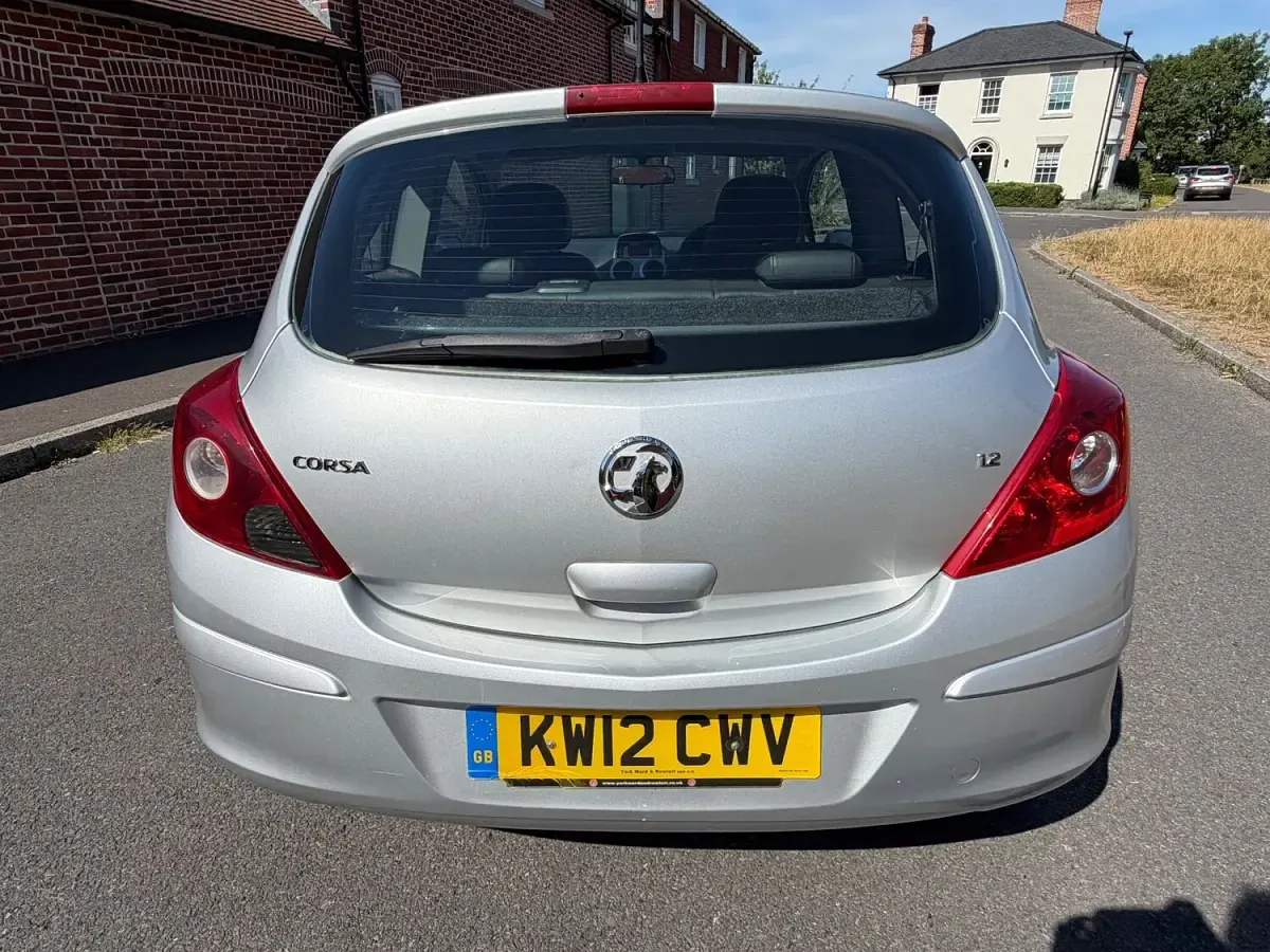 Used Vauxhall Corsa Active 2012 Silver Hatchback
