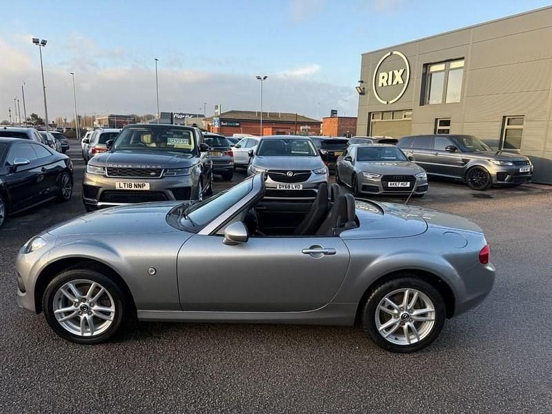 Begagnad Mazda MX5 126 HK (92 kW) 2014 Silver Cab