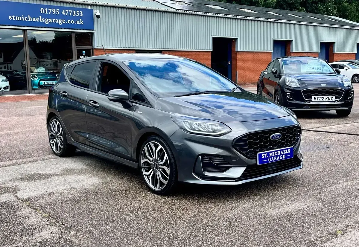 Used Ford Fiesta ST-Line X 98 HP (72 kW) 2023 Grey Hatchback
