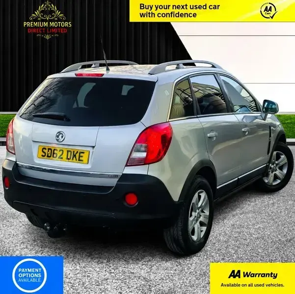 Used Vauxhall Antara 163 HP (119 kW) 2012 Silver SUV