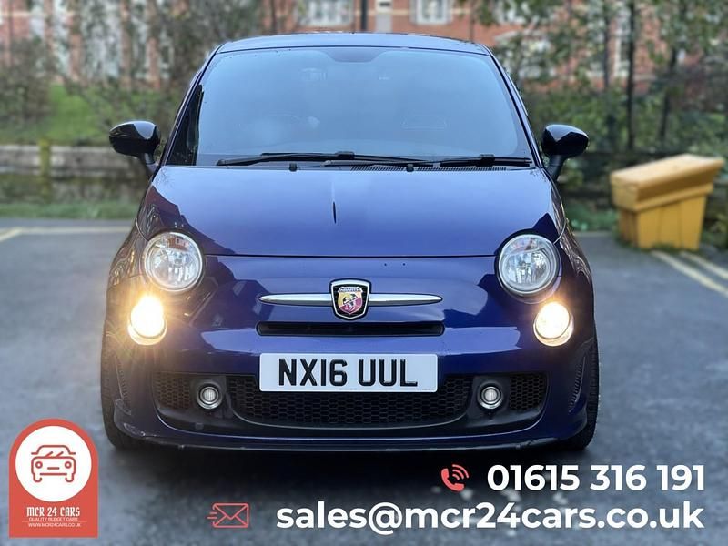Used Abarth 595 140 HP (102 kW) 2016 Blue Hatchback
