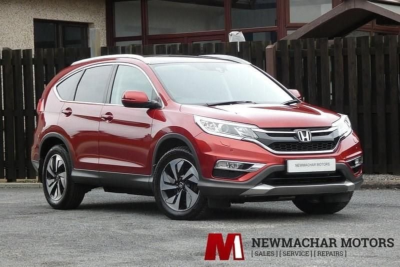 Red Used 2018 Honda CR-V EX SUV | £18,495 (A bit pricey) - Image 1/4