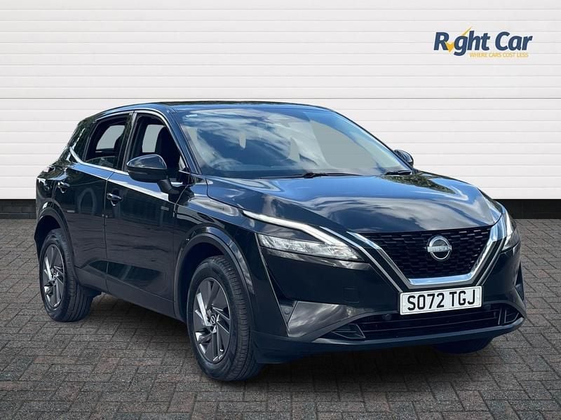 Black Used 2022 Nissan Qashqai Acenta SUV | £15,499 (Good price) - Image 1/4