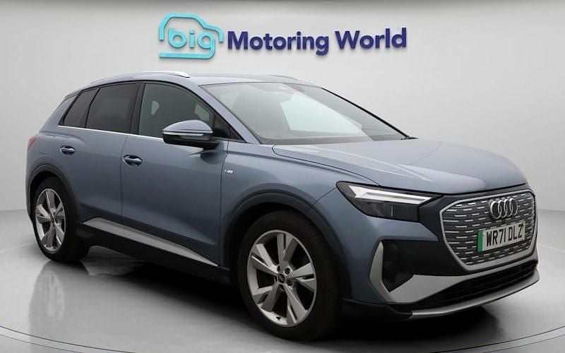 Used 2023 Audi Q4 e-tron S-Line SUV | £20,000 - Image 1/4