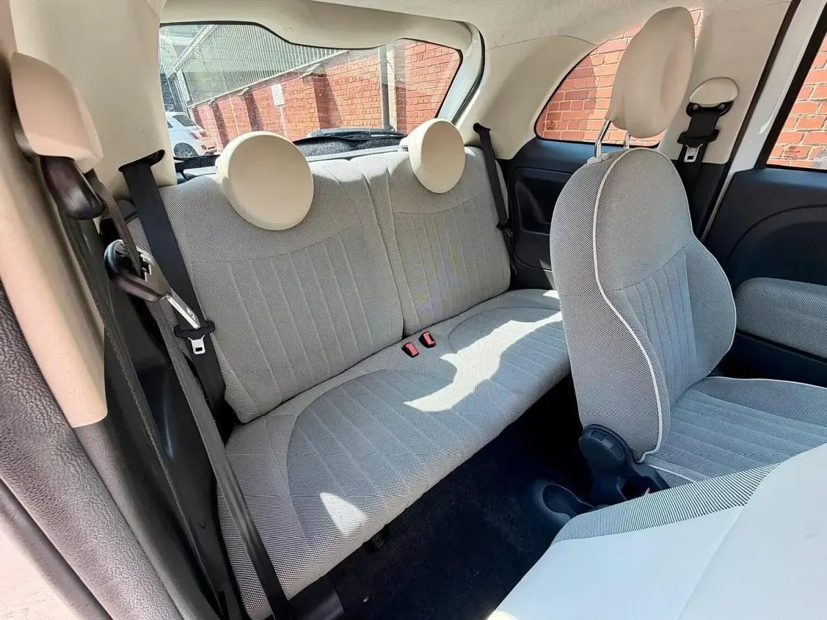 Used Fiat 500 Lounge 2014 White Hatchback
