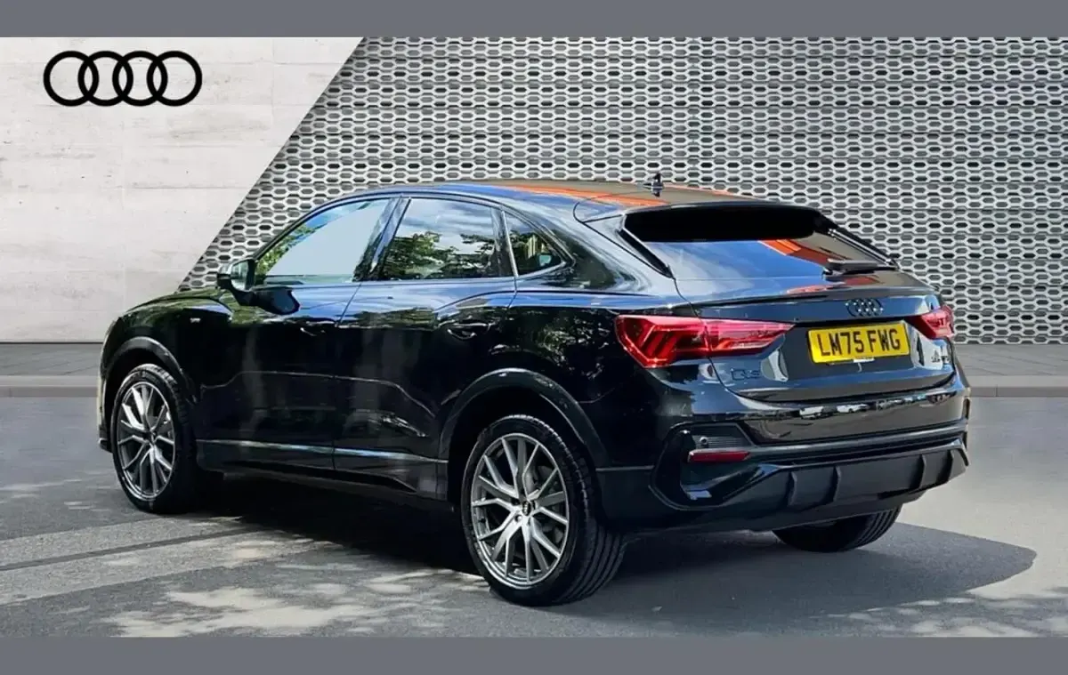 Used Audi Q3 Black Edition 150 HP (110 kW) 2025 Black SUV