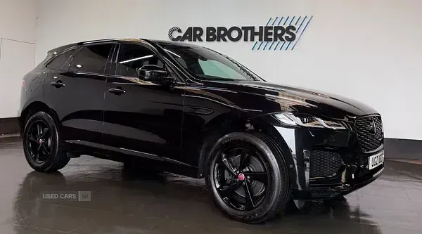 Used Jaguar F-Pace R-Dynamic 404 HP (297 kW) 2021 Black SUV