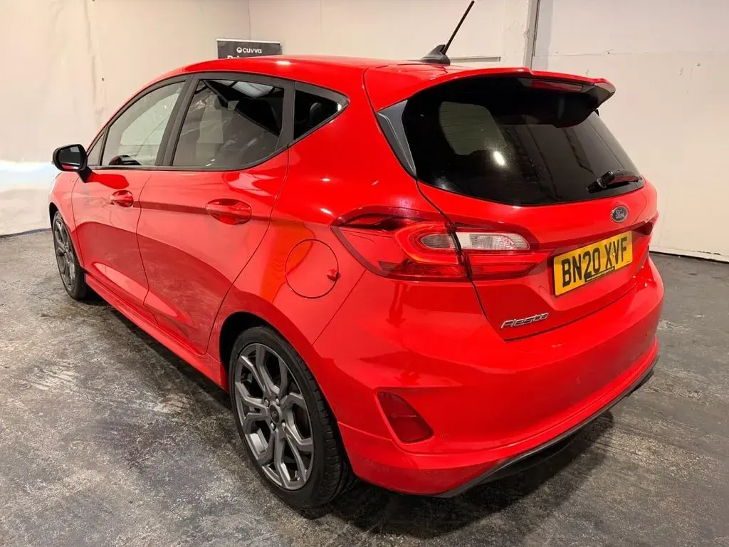 Used Ford Fiesta ST-Line 95 HP (69 kW) 2020 Red Hatchback