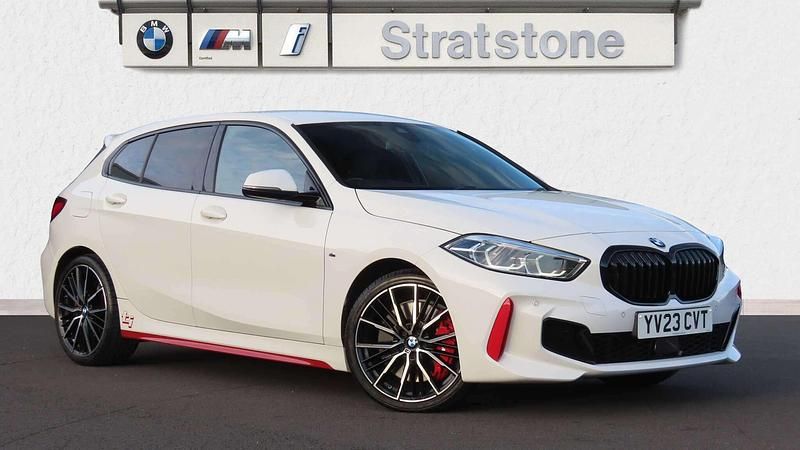 White Used 2023 BMW 128 Shadowline | £26,250 (Fair price) - Image 1/4