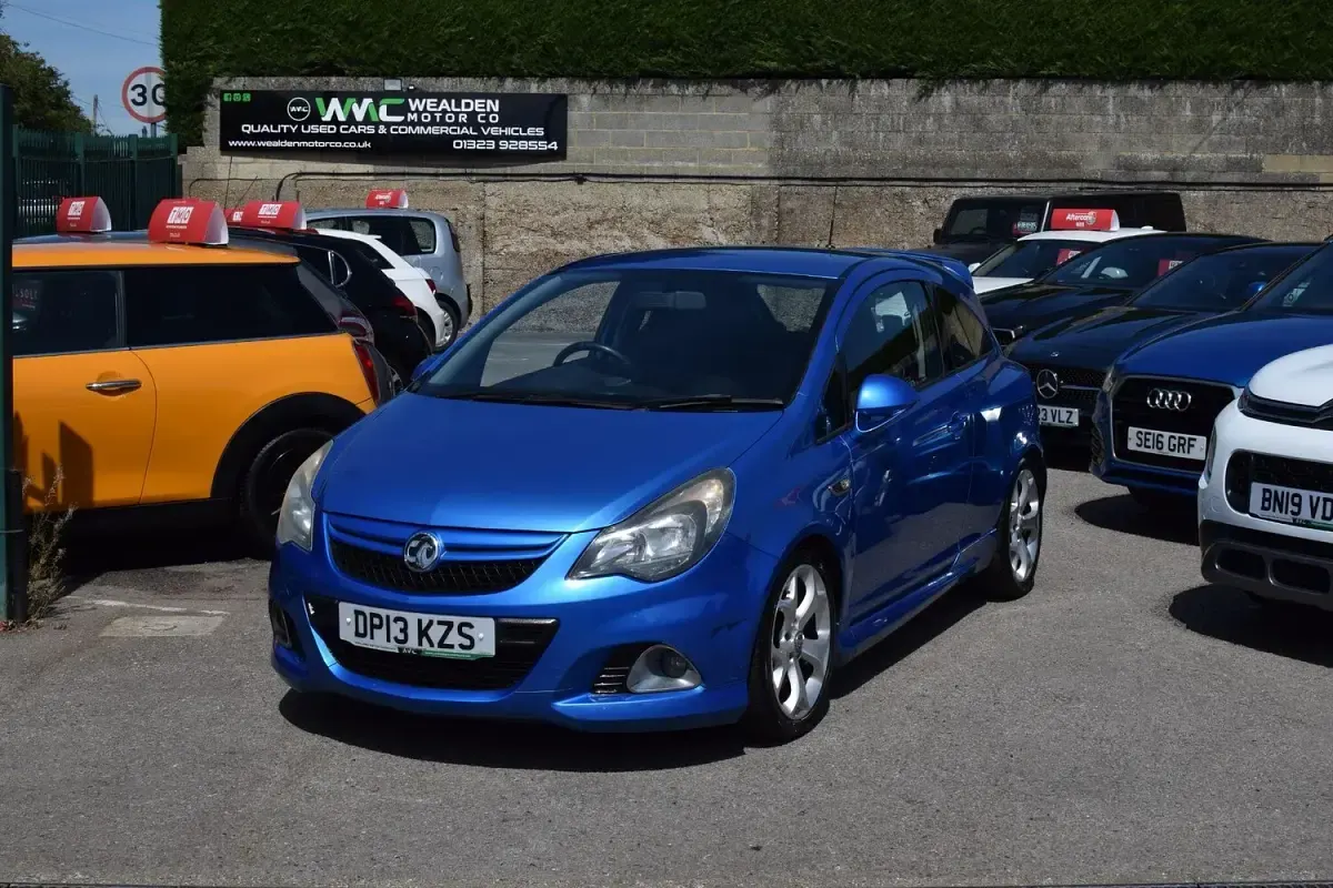 Used Vauxhall Corsa 2013 Blue Hatchback