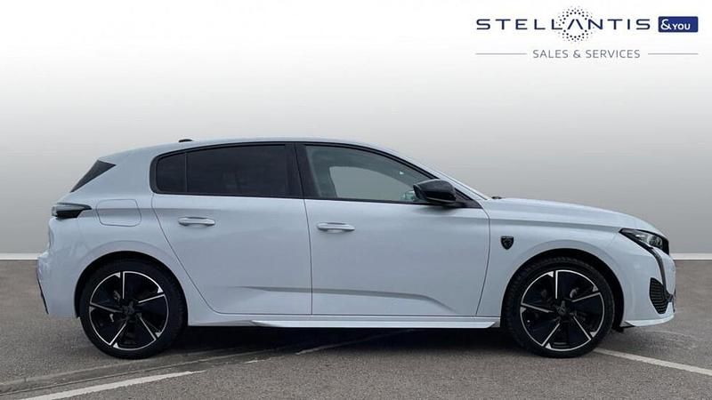 White Used 2024 Peugeot e-308 GT Hatchback | £22,313 (Fair price) - Image 1/4