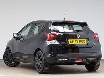 Used Nissan Micra Acenta 92 HP (67 kW) 2022 Black Hatchback