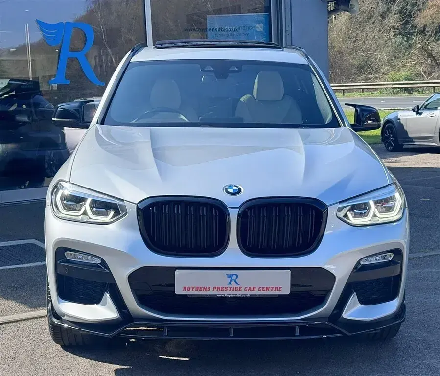Begagnad BMW X3 M Sport 190 HK (139 kW) 2018 Silver SUV