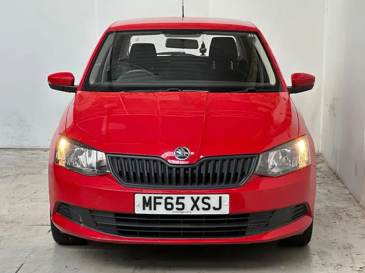 Used Skoda Fabia 2015 Red Hatchback