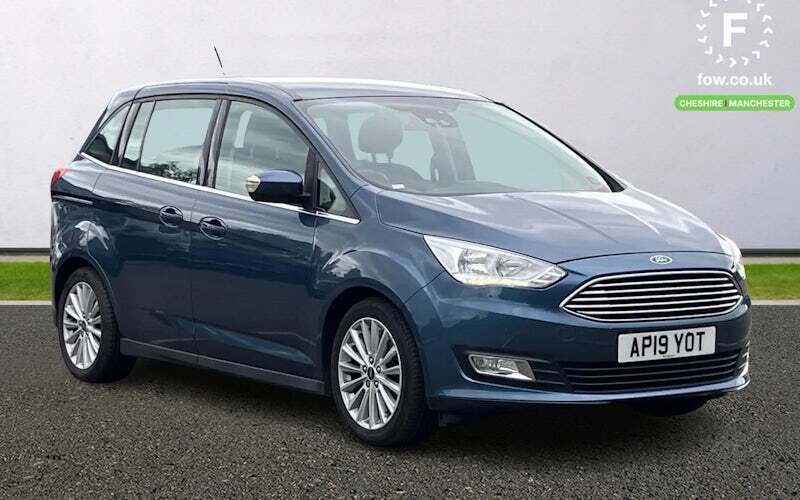 Blue Used 2019 Ford Grand C-Max Titanium MPV | £10,299 (Fair price) - Image 1/4