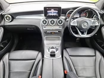 Used Mercedes GLC350 AMG Line Premium 258 HP (189 kW) 2017 White Coupe