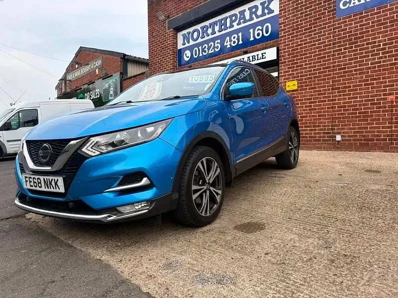 Used Nissan Qashqai N-Connecta 2018 Blue SUV
