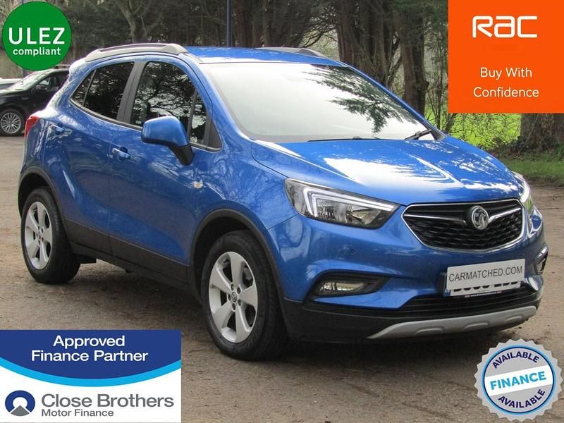 Used Vauxhall Mokka X Active 110 HP (80 kW) 2017 Blue SUV