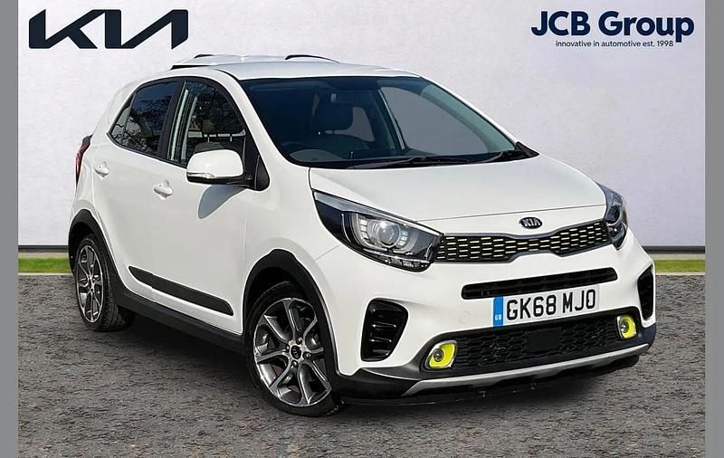 Used Kia Picanto X-Line 83 HP (61 kW) 2018 White Hatchback