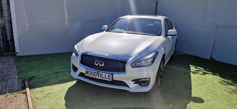White Used 2017 Infiniti Q70 Sport Tech Sedan | £9,995 - Image 1/4
