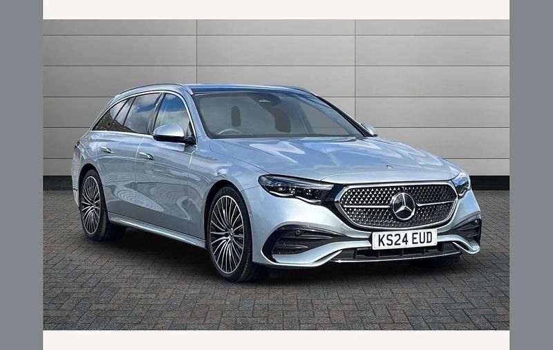 Silver Used 2024 Mercedes E220 AMG Line Premium Plus Estate | £49,890 - Image 1/2