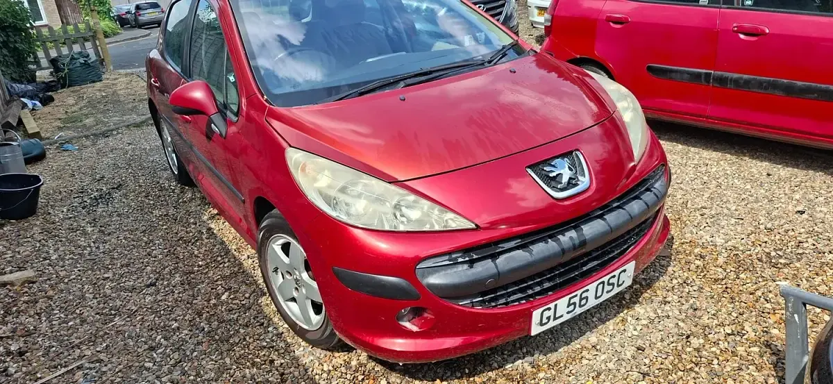 Used Peugeot 207 2007 Red Hatchback