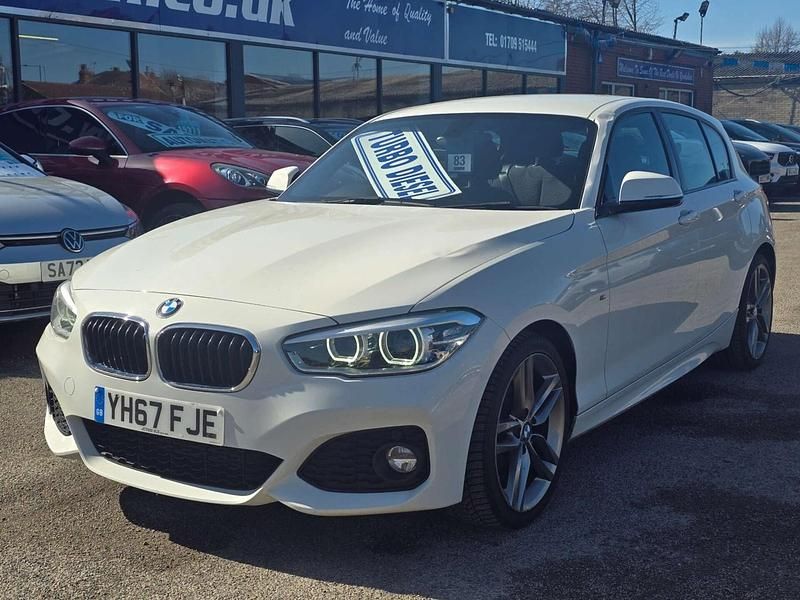 Used BMW 118 M Sport 2017 White Hatchback