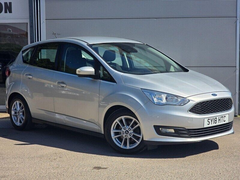 Silver Used 2018 Ford C-MAX Zetec MPV | £7,995 (Fair price) - Image 1/4